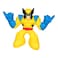 Heroes of Goo Jit Zu Marvel Studios XMen 97 Wolverine Stretchy Action Figure with Metallic Rheoscopic XGene FillingStretch Wolverine Up to 3 Times His Size