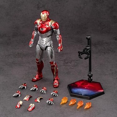 testbrands ZD Toys 110 Scale Iron Man MK47 Action Figure