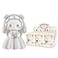 LUCKY EMMA Studio Emma Secret Forest Wedding Party Series Blind Bag 6PCS Random Collection Mystery Toys Cute Blind Box Figures for Birthday Party Whole Set