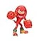 Sonic The Hedgehog Sonic 3 The Hedgehog The Movie 5 Knuckles Action Figure Articulated Figure Jakks Pacific