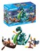 Playmobil Viking with Sea Monster Educational Toy from 4 Years Imaginative Play Set Dragon Drakkar Figure Stimulates Creativity 71830