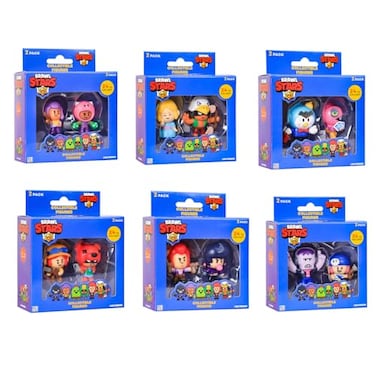 P.M.I. PMI Brawl Stars Collectible Figures 2 Pack S1 Random BRW2015