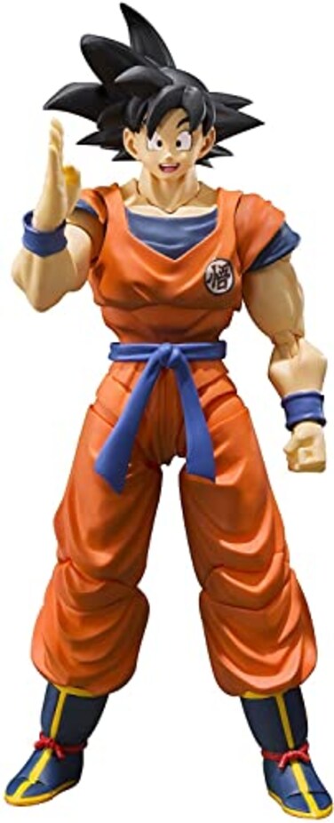 TAMASHII NATIONS Dragon Ball Z Son Goku A Saiyan Raised on Earth SHFiguarts Action Figure