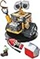 Mattel Pixar Spotlight Series WallE Figure Mattel Pixar WallE Collectable 35in Tall with 2 Sets of Eyes Bendable Treads Accessories Display Box with Reversible Background