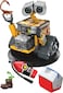 Mattel Pixar Spotlight Series WallE Figure Mattel Pixar WallE Collectable 35in Tall with 2 Sets of Eyes Bendable Treads Accessories Display Box with Reversible Background