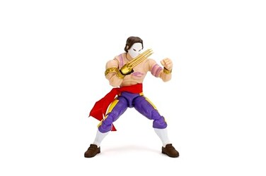Jada Street Fighter II Vega Wave 4 Action Figure Toys 112 Scale 6 Tall Interchangeable Heads Hands Claw Accessories