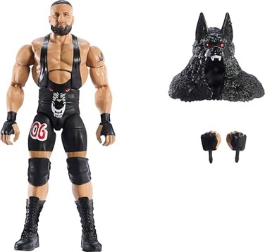 Mattel WWE Elite Action Figure Accessories Series 114 6inch Collectible Bron Breakker with 25 Articulation Points Swappable Hands