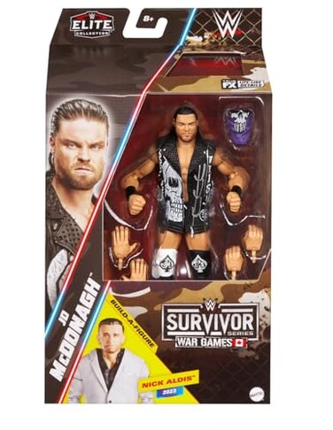 WWE JD McDonaugh Elite Survivor Series 2025 Toy Wrestling Action Figure