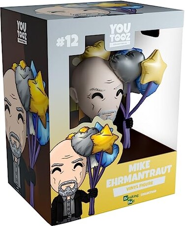 Youtooz Breaking Bad Mike Ehrmantraut 5 Inch Vinyl Figure Collectible Mike Ehrmantraut from Breaking Bad Collection