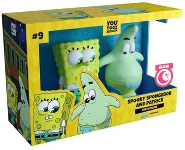 Youtooz Spooky Spongebob and Patrick 4 Inch Vinyl Figure Collectible Spooky Spongebob Patrick 2Pack Figure