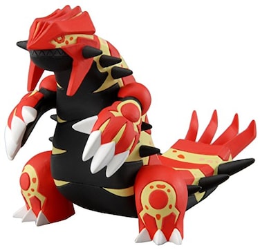 TOMY Takaratomy Hyper Size HP05 Official Pokemon X and Y Figure 35 Primal Groudon