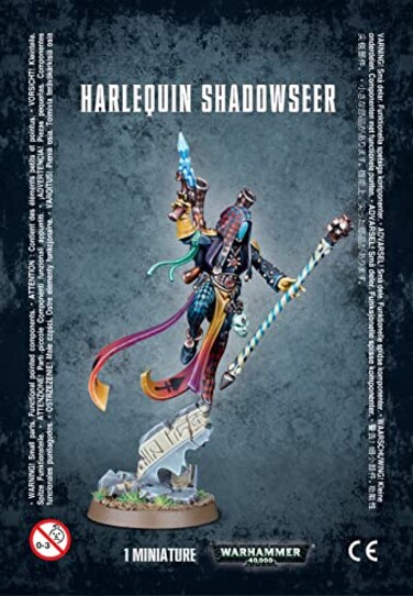 Games Workshop 99070111002 Warhammer 40000 Harlequin Shadowseer Action Figure