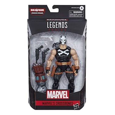 Marvel Hasbro Black Widow Legends Series 6inch Collectible Crossbones Action Figure Toy Premium Design 4 Accessories Ages 4 and Up