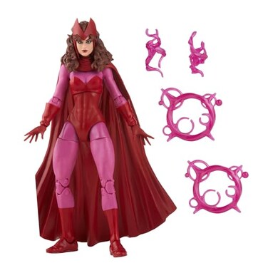 Marvel Legends Series Scarlet Witch 6inch Retro Packaging Action Figure Toy 4 Accessories
