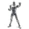 LonullyMege MK2Ironman Collectible Action Figure7 Inch 10th Anniversary Metal Texture Painting Movable Mark Model Toys
