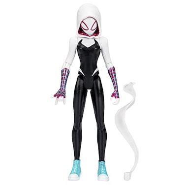 Marvel SpiderMan Across The SpiderVerse SpiderGwen Toy 6InchScale Action Figure with Web Accessory Toys for Kids Ages 4 and Up