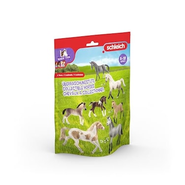 Schleich Horse Club Surprise Blind Bag Toy with 2 Toy Horses for Kids Ages 5
