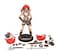 Boss Fight Studio Epic HACKS Red Sonja Deluxe Action Figure Highly Articulated Collectible Customizable Figurine with Complete Accessories Armor and Interchangeable Parts 112 Scale