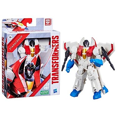 Transformers Generations Toys Authentics Starscream Action Figure 7 Red