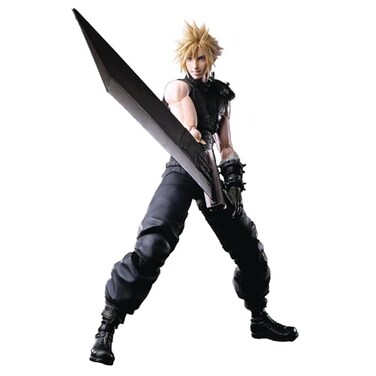 Square Enix Final Fantasy VII Rebirth Cloud Strife Play Arts Kai Action Figure