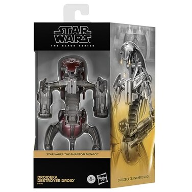 Star Wars The Black Series Droideka Destroyer Droid Star Wars The Phantom Menace 6 Inch Action Figure