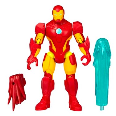Marvel Avengers MixMashers Iron Man Custom Avengers MixandMatch Action Figure Accessories 5InchScale 12 cm Super Hero Toys for Kids Ages 4
