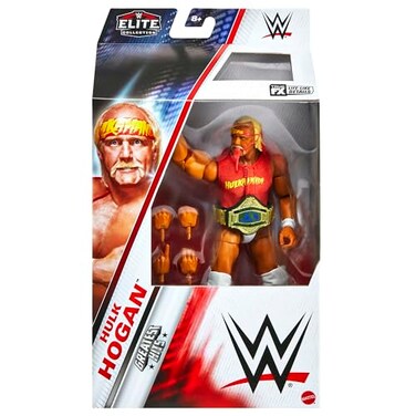WWE Hulk Hogan Biting Headband Elite Greatest Hits 7 Toy Wrestling Action Figure