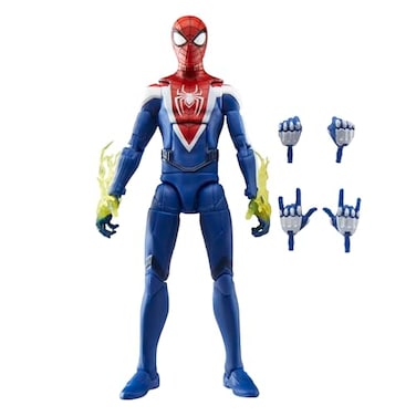 Marvel Legends Series Gamerverse Miles Morales Upgraded Suit Style SpiderMan 2 Video GameInspired Collectible 6 Inch Action Figure