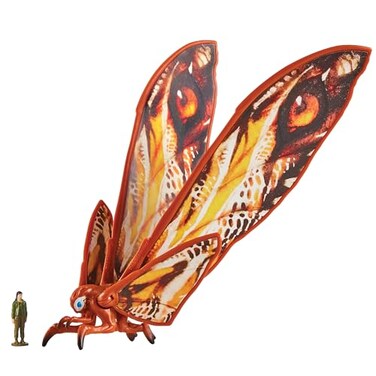 PlayMates Godzilla X Kong Monsterverse 6 Inch Action Figure Basic Series Mothra with Jia