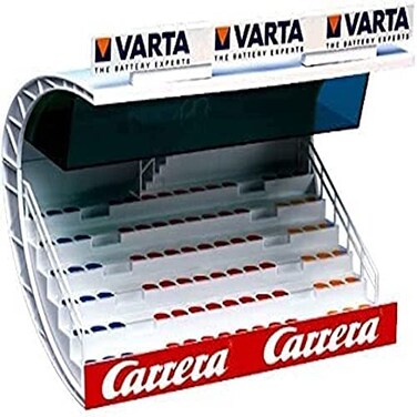 Carrera USA 20021100 21100 Grandstand Realistic Scenery Accessory for Slot Car Race Track Sets White