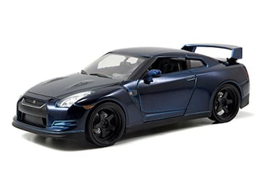 Jada Toys Fast Furious Nissan GTR Blue 124 Diecast