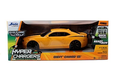 Jada Toys HyperChargers 2010 Chevy Camaro SS 116 BTM Remote Controlled Vehicle Yellow