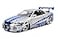 Jada Toys Fast Furious Brians 2002 Nissan Skyline R34 Diecast Car 124 Scale Silver Blue