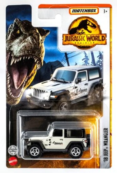 Matchbox 18 Jeeps Wrangler WhiteBlack Top