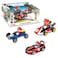 Carrera Pull Speed 15813016 Official Licensed Kids Toy Car Pull Back Vehicle for Ages 3 and Up Mario Kart MarioWild Wing MarioMach 8 Mario