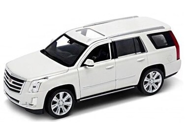 Welly Models 2017 Escalade with Sunroof White 124127 Diecast Model Car by Welly 24084w