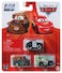 Disney Cars Mini Racers 3 Pack Speed Limit Mater Sheriff and Wingo