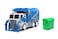 Jada Just Trucks Garbage Truck Toys for Kids and Adults