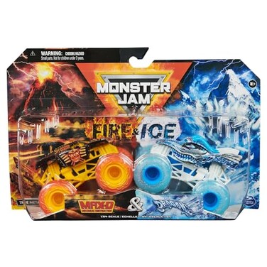 Monster JAM Truck Walmart Exclusive FIRE ICE MAXD Dragon