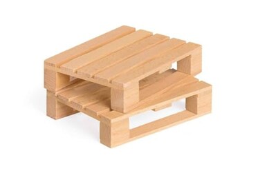 Fagus Wooden Play Pallets Beechwood 2 Pcs