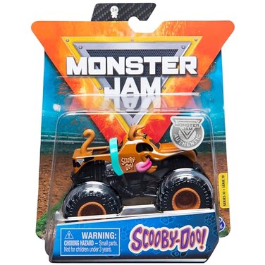 Monster Jam Official Scooby Doo Truck DieCast Vehicle Ruff Crowd Series 164 Scale