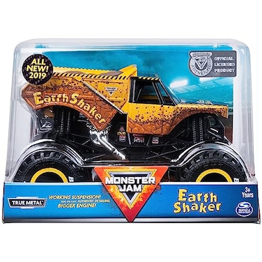 Monster Jam Official Earth Shaker Monster Truck DieCast Vehicle 124 Scale