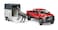 Bruder Ram 2500 Power Pick Up W Horse Trailer Horse Vehicle