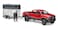 Bruder Ram 2500 Power Pick Up W Horse Trailer Horse Vehicle
