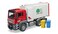 Bruder Toys 03761 Man TGS Side Loading Garbage Truck