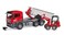 Bruder 03767 Man TGS Truck with Roll Off Container and Schffer Compact Loader 2630