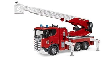 Bruder SCANIA Super 560R Fire engine w water pump and LS module Replaces 03590