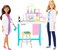Barbie Science Lab Playset with 2 Dolls Lab Bench and 10 Accessories