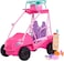 Barbie Mysteries Beach Detectives Playset with Beach Buggy Toy Car 10 Accessories Including Chair Towel