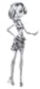 Kid Cuisine Monster High Skull Shores Black and White Frankie Stein Doll
